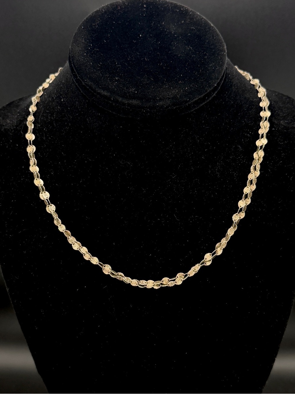 Milor - Vintage Three Feet Long! 950 Silver Italian Unique Link Chain Necklace -